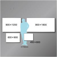 ホワイトボード503　月予定表　　900×1800㎜