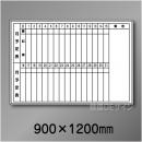 ホワイトボード820　月予定表　　900×1200㎜