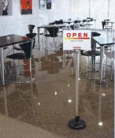 差込式サインボードスタンド　　金属製　本体φ210×1100㎜