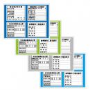 FH300　フラット法令表示板　「4点タイプ」　910×1220㎜