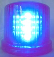 乾電池式LED回転灯 青色 LED-DEN-B