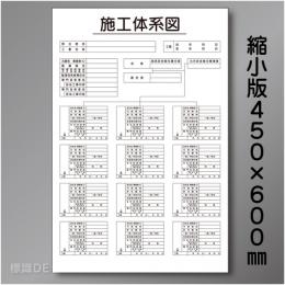 HA10S　硬質樹脂製　「施工体系図　縮小版」　600×450㎜