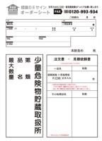 KE98　硬質樹脂製標識　「少量危険物貯蔵取扱所+類別」