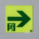 UPW-120R  高輝度蓄光式通路誘導標識  S50級