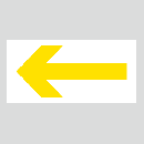 JIS配管識別方向表示ステッカー　　A17　　特大サイズ