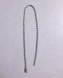 玉鎖(ボールチェーン)　　　ニッケルメッキ製　　　　　300㎜