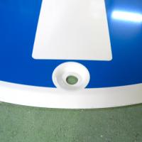 規制標識301　メラミン鉄板製　「通行止め」