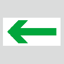 JIS配管識別方向表示ステッカー　その他用A16　大サイズ