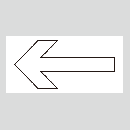 JIS配管識別方向表示ステッカー　その他用A3　大サイズ