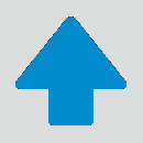 JIS配管識別方向表示ステッカー　切抜き矢印タイプ 　A101　大サイズ