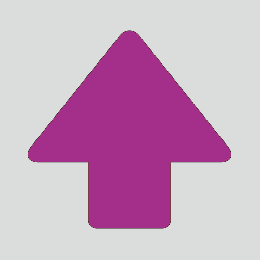 JIS配管識別方向表示ステッカー　切抜き矢印タイプ 　A110　特大サイズ