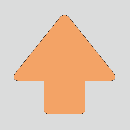 JIS配管識別方向表示ステッカー　切抜き矢印タイプ 　A107　特大サイズ