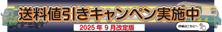 送料値引きキャンペーン